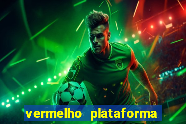 vermelho plataforma de jogos